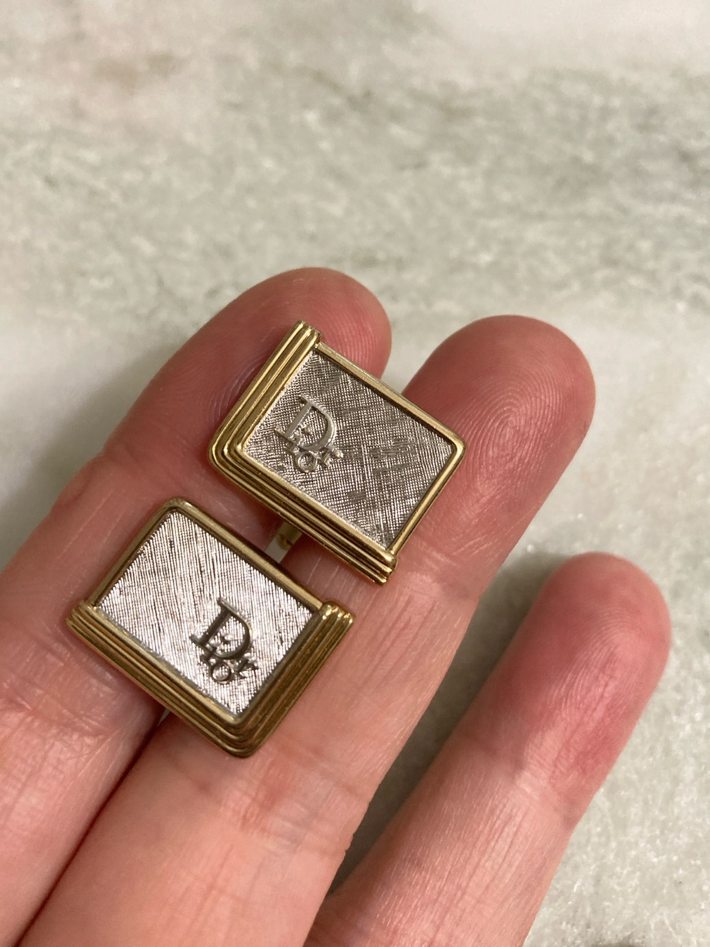 Vintage Dior Cufflinks - Picture 2 of 5
